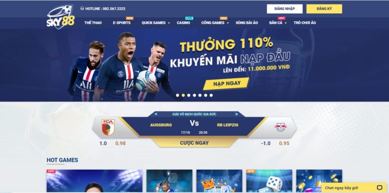 Nhà cái uy tín hàng đầu Sky88