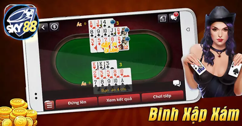 Game binh xập xám ăn chi